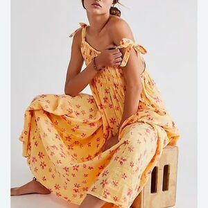 Free People Azure Maxi Dress